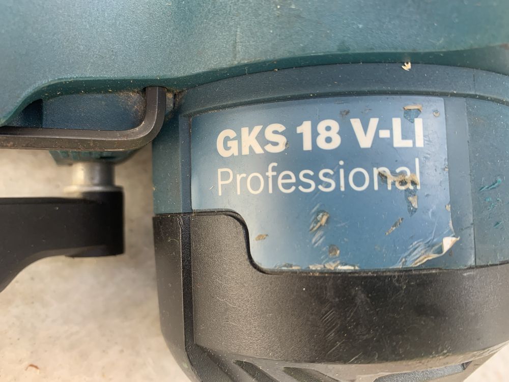 Bosch GKS 18 V- LI/ръчен циркуляр