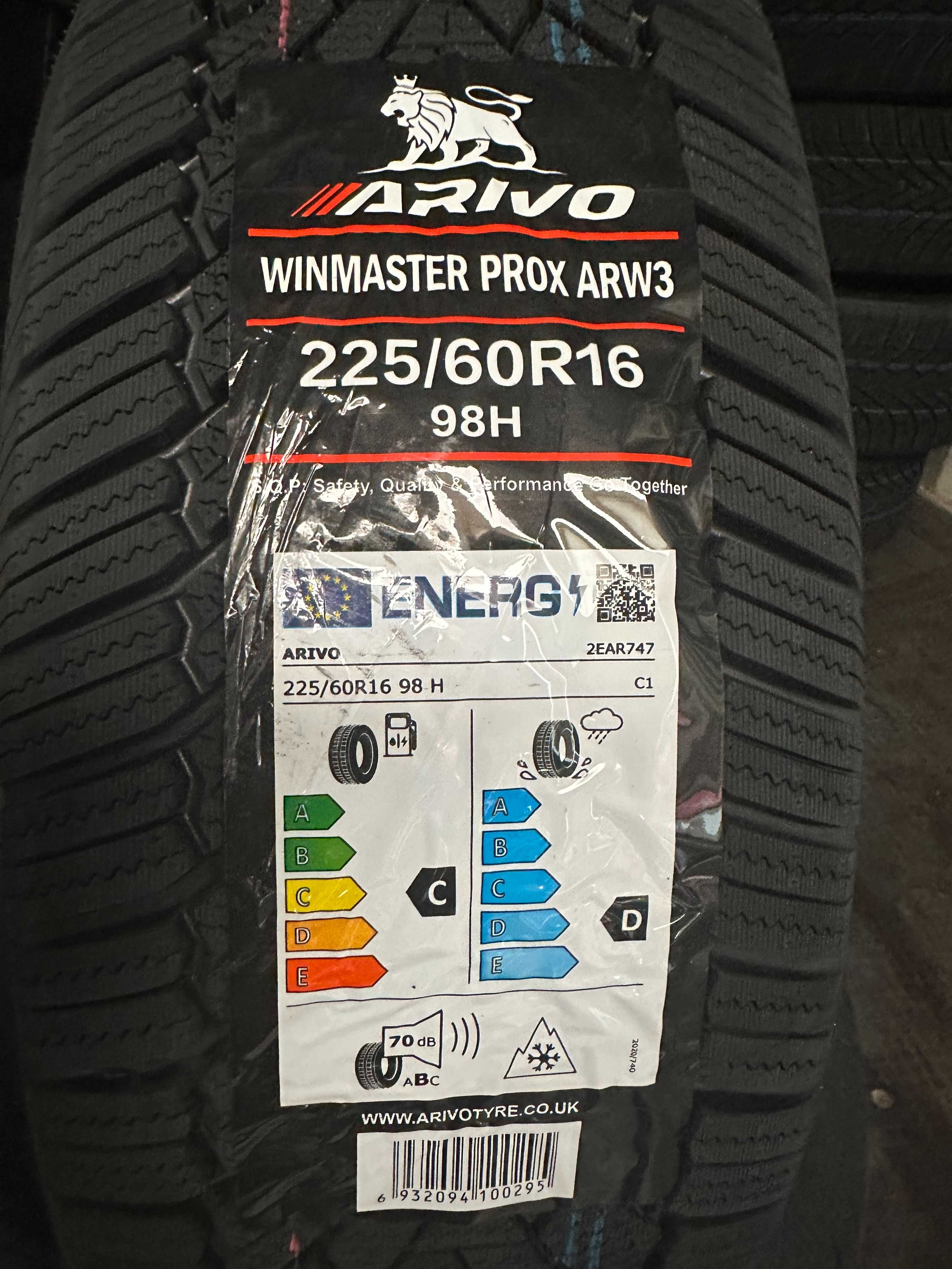 Нови Зимни Гуми Arivo Winmaster Prox Arw 3 225/60R16 98H НОВ DOT