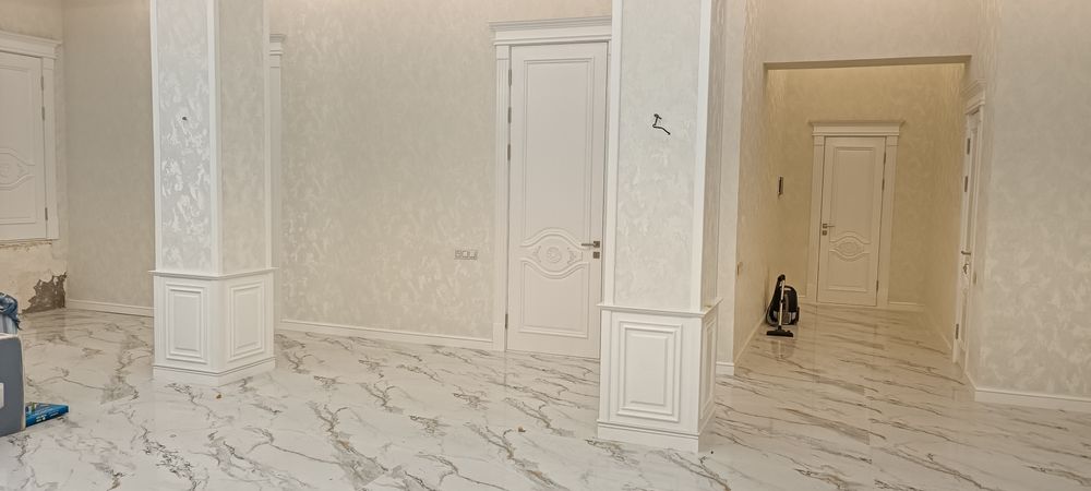 Установка МДФ двери