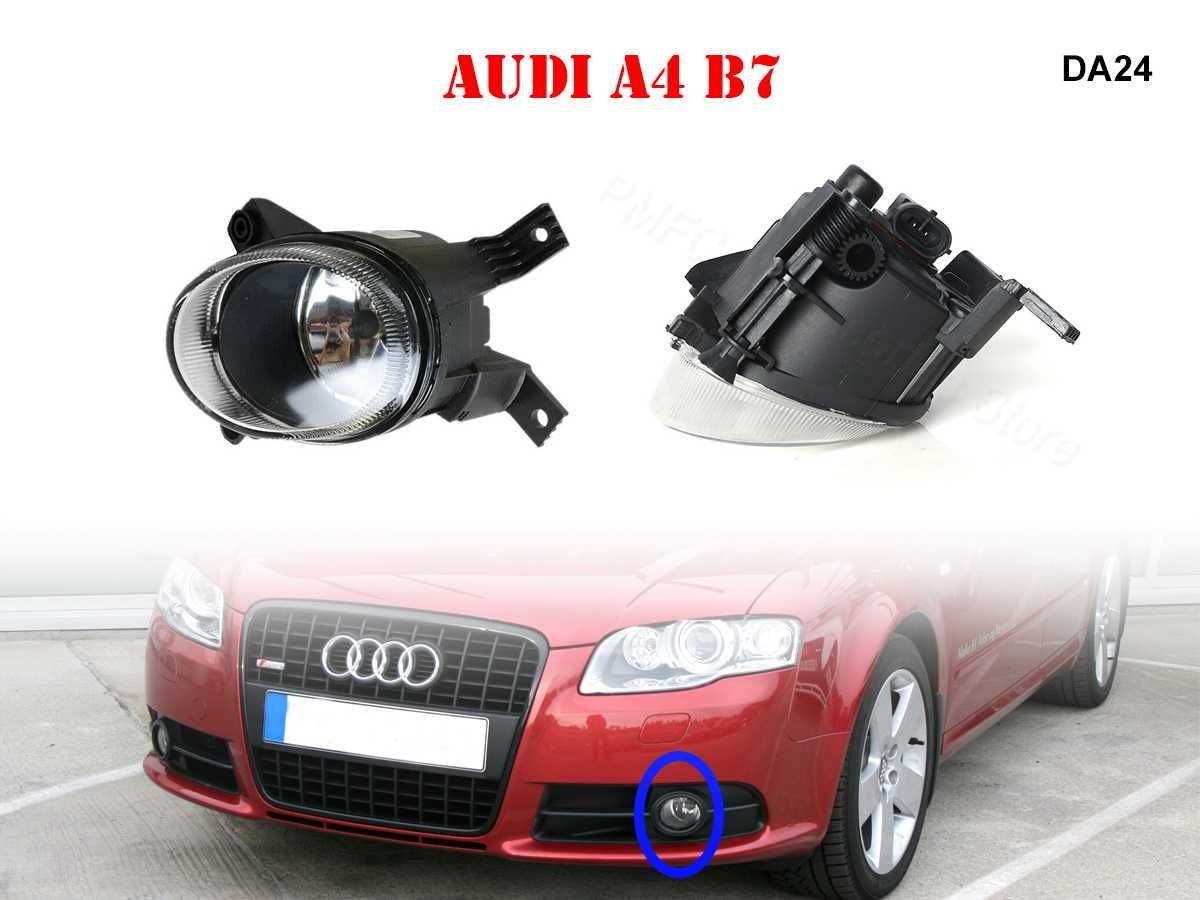 Faruri de ceață cu halogen pentru Audi A4 B7  2004-2008