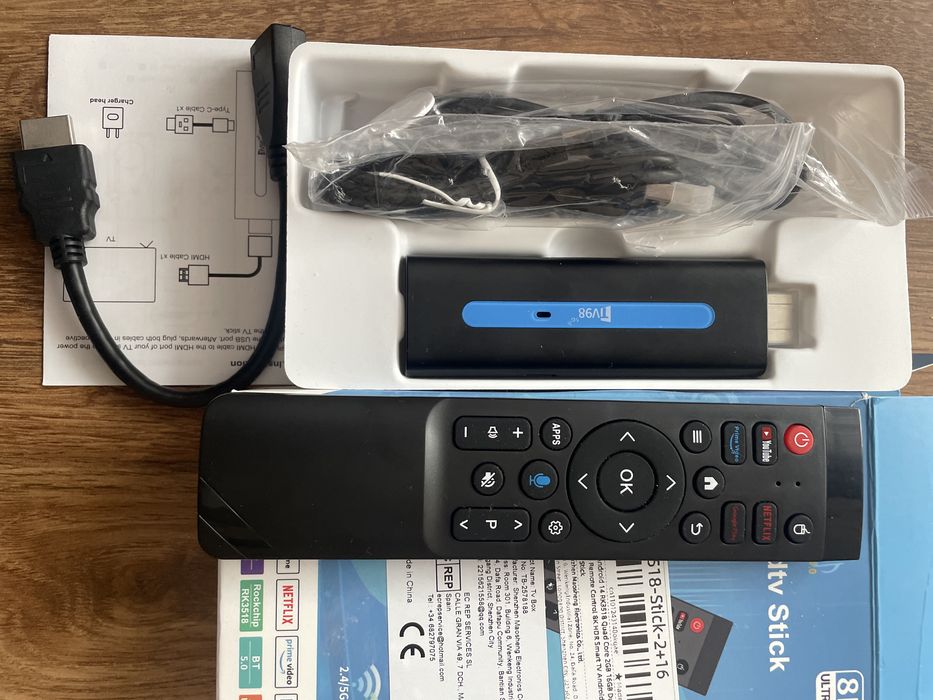 Real Android 14 TV Stick 4       RK3518 China