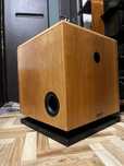 Subwoofer Visonik 200w din lemn masiv (nuc) bass 25 cm