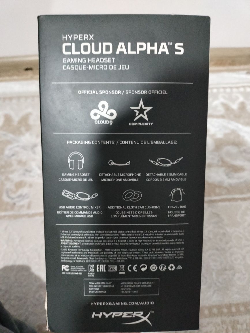 HyperX cloud alpha  S