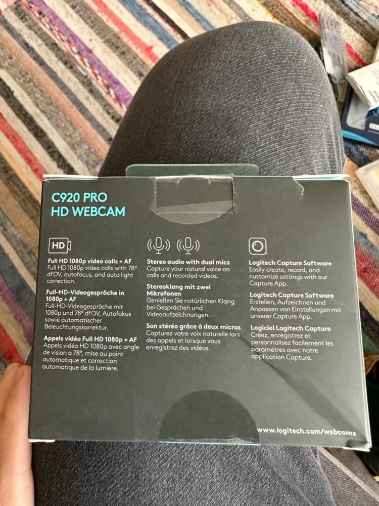 Logitech G920 Pro HD Webcam