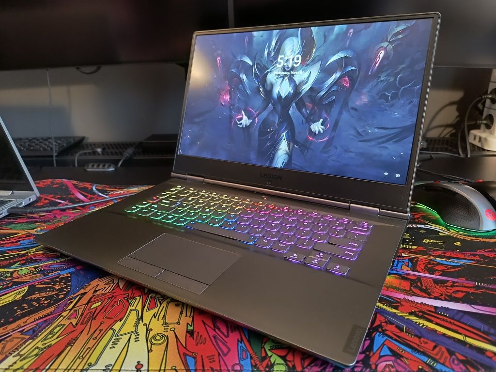 Laptop Gaming Lenovo Legion Y740, Intel i7-9750, Video RTX 2070, SSD