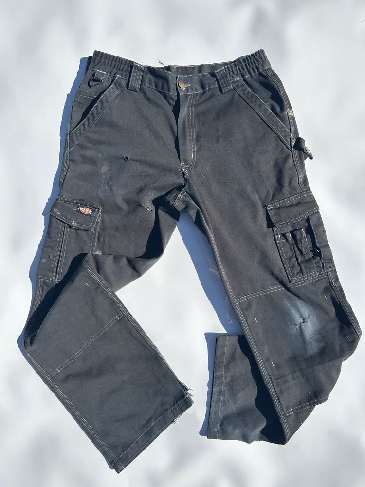 Pantaloni Dickies Heavy Duty Carpenter trashed out marime 42-44 sau L