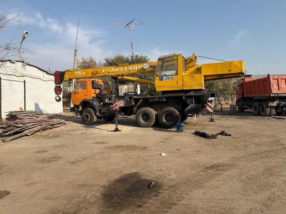 Продаётся Автокран Галичанин КС-55713-4, 25 тонн, КАМАЗ, 2007 г.