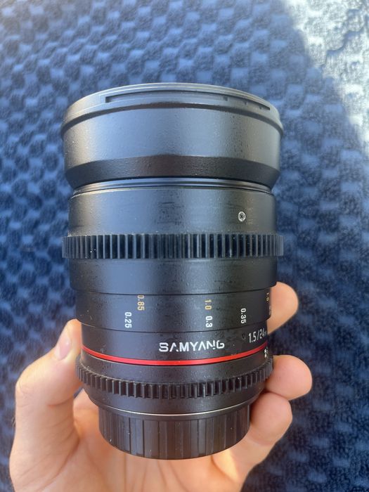 Samyang 24mm T1.5 Ef mount