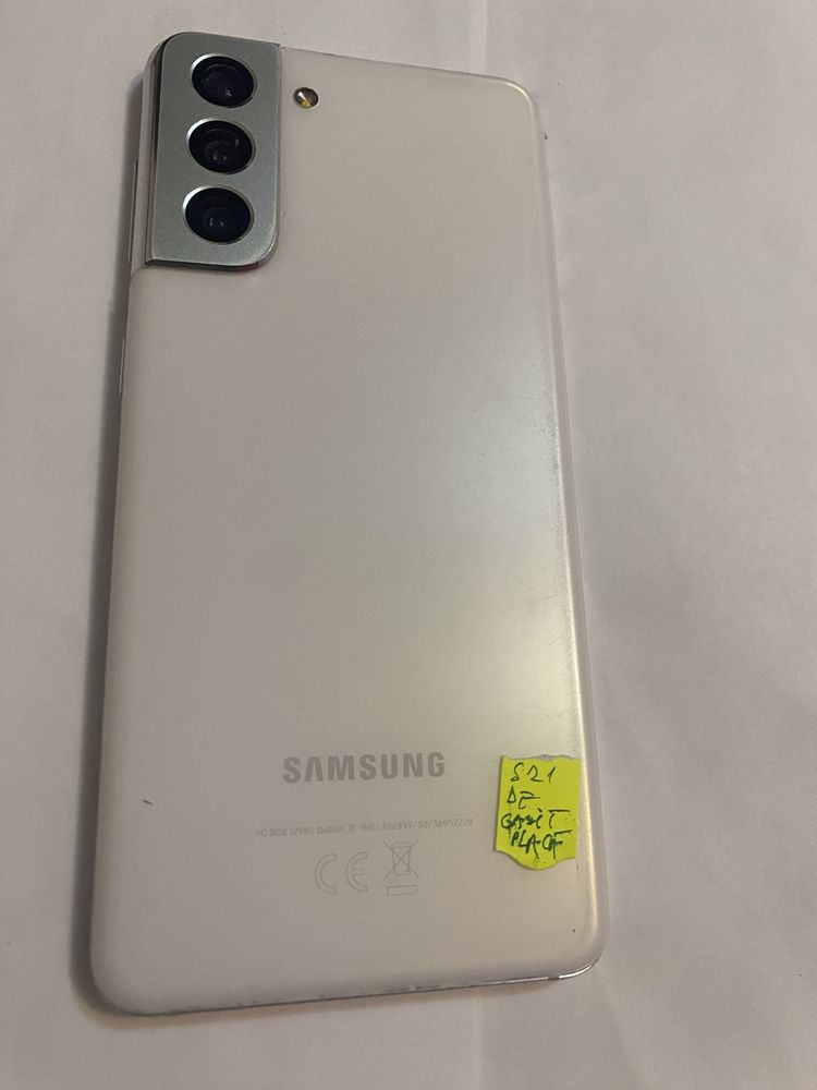 Samsung S21 piese , display perfect , nu merg camere si fara semnal