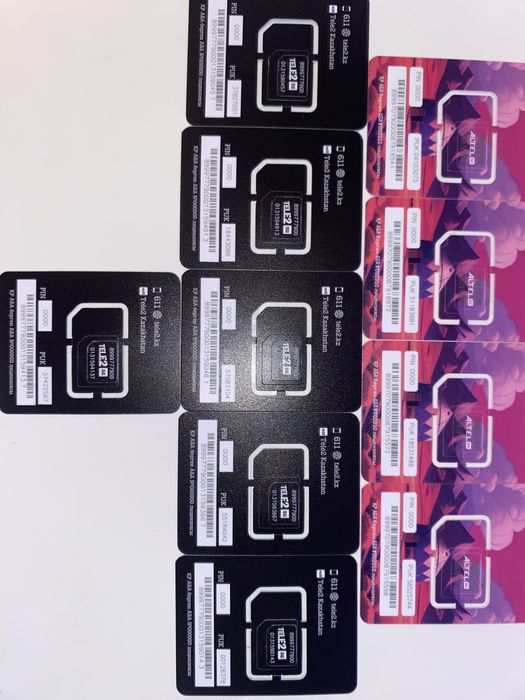 Алтел и Теле2 сим карты есть БЕЗЛИМИТ НА 3 МЕСЯЦА!!