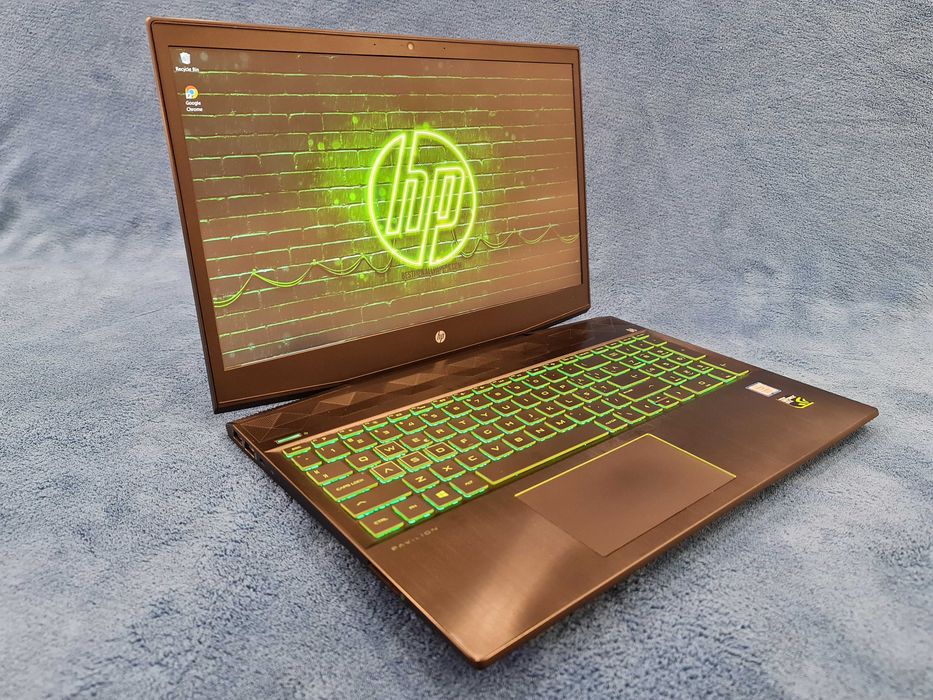 Laptop gaming nou HP 16", intel core- i7-hexa core, video NVIDIA