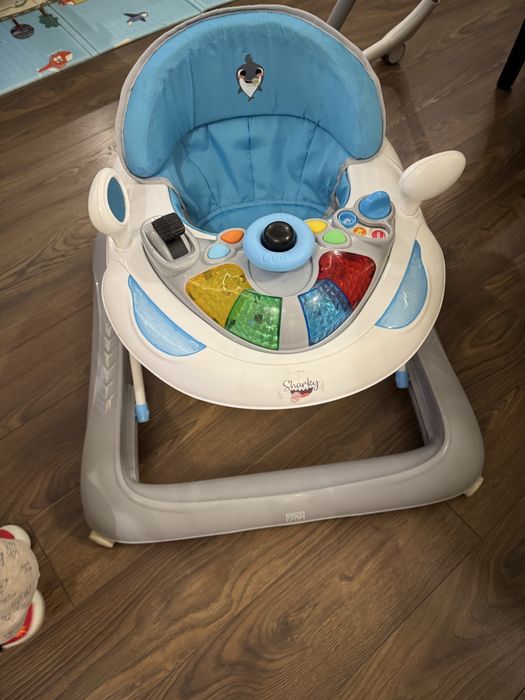 Проходилка Moni Shark Blue