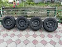 Продам зимняю резину NITTO с дисками на хюндай акцент!