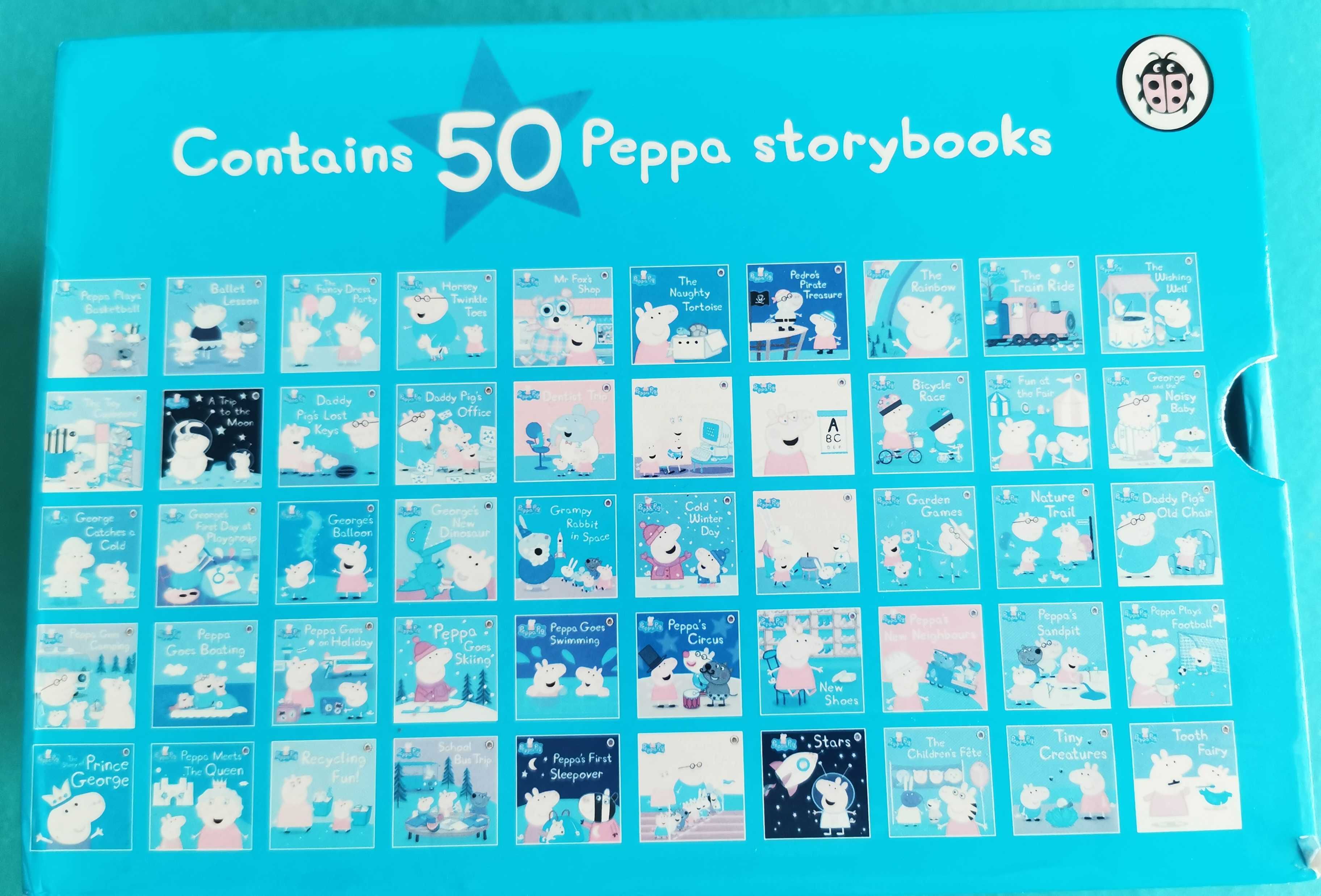 Peppa pig колекция 50 книжки в кутия