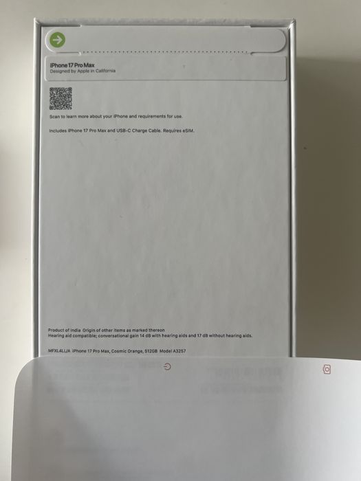 Iphone 17 Pro Max 512 GB