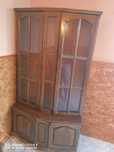 Дървена витрина, бюфет