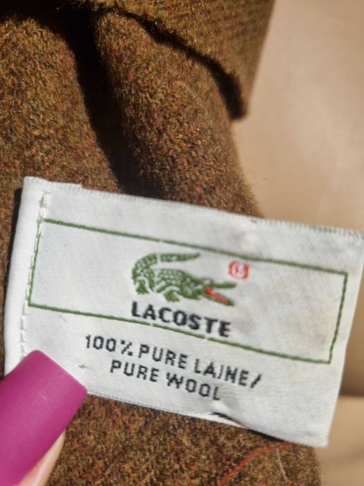 Мъжки шал Lacoste( вълна)