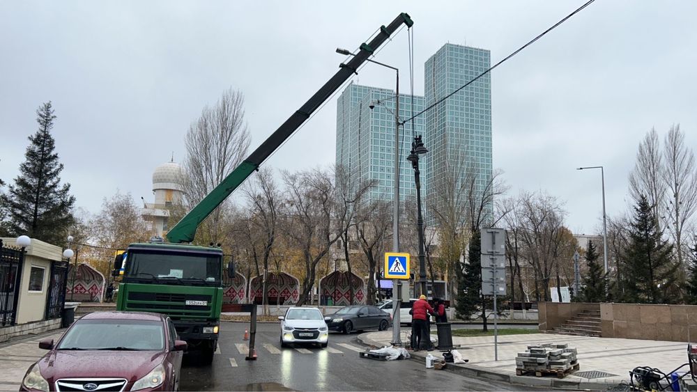 Манипулятор стрела 16метров