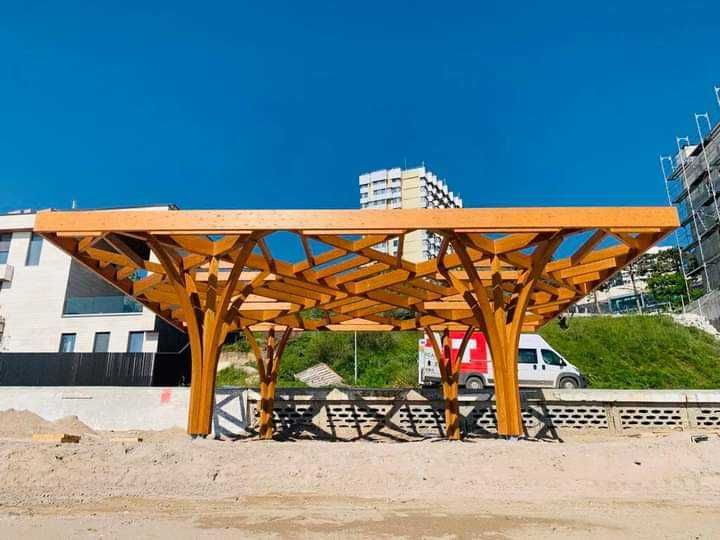 Lemn Stratificat,Glulam, BSH , DUO , CLT  – Grinzi Lamelare Premium