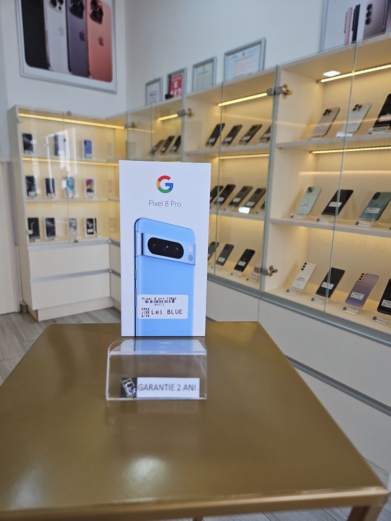 Google pixel 8 Pro 128gb Nou!! 2Ani garantie bon/Factura