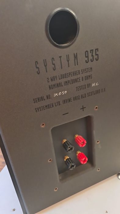 Boxe hifi systym 935 si denon pma-510ae