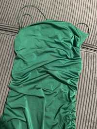 Rochie verde midi