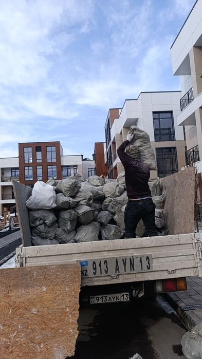 Вывозим строительного мусора в мешках и россипю бытовой техники Мы раб