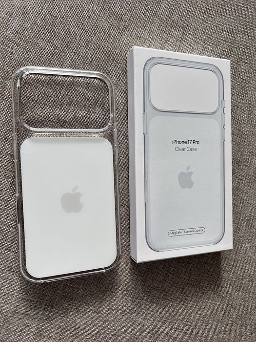 Huse originale Apple Clear Case cu MagSafe - iPhone 17 Pro/ Pro Max