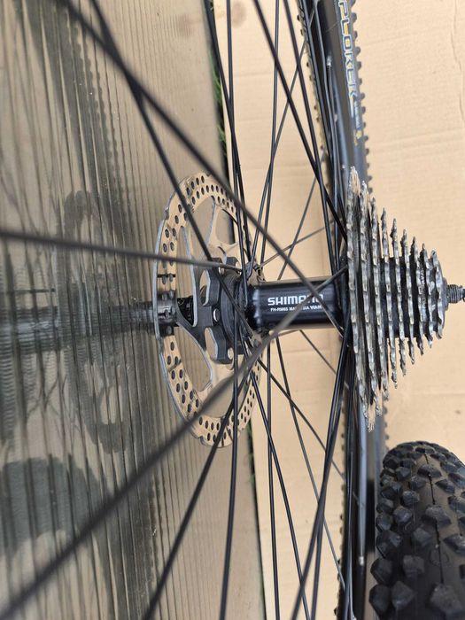 Roti MTB Rigida Snyper, 26inch, disc, caseta Shimano 9 pinioane