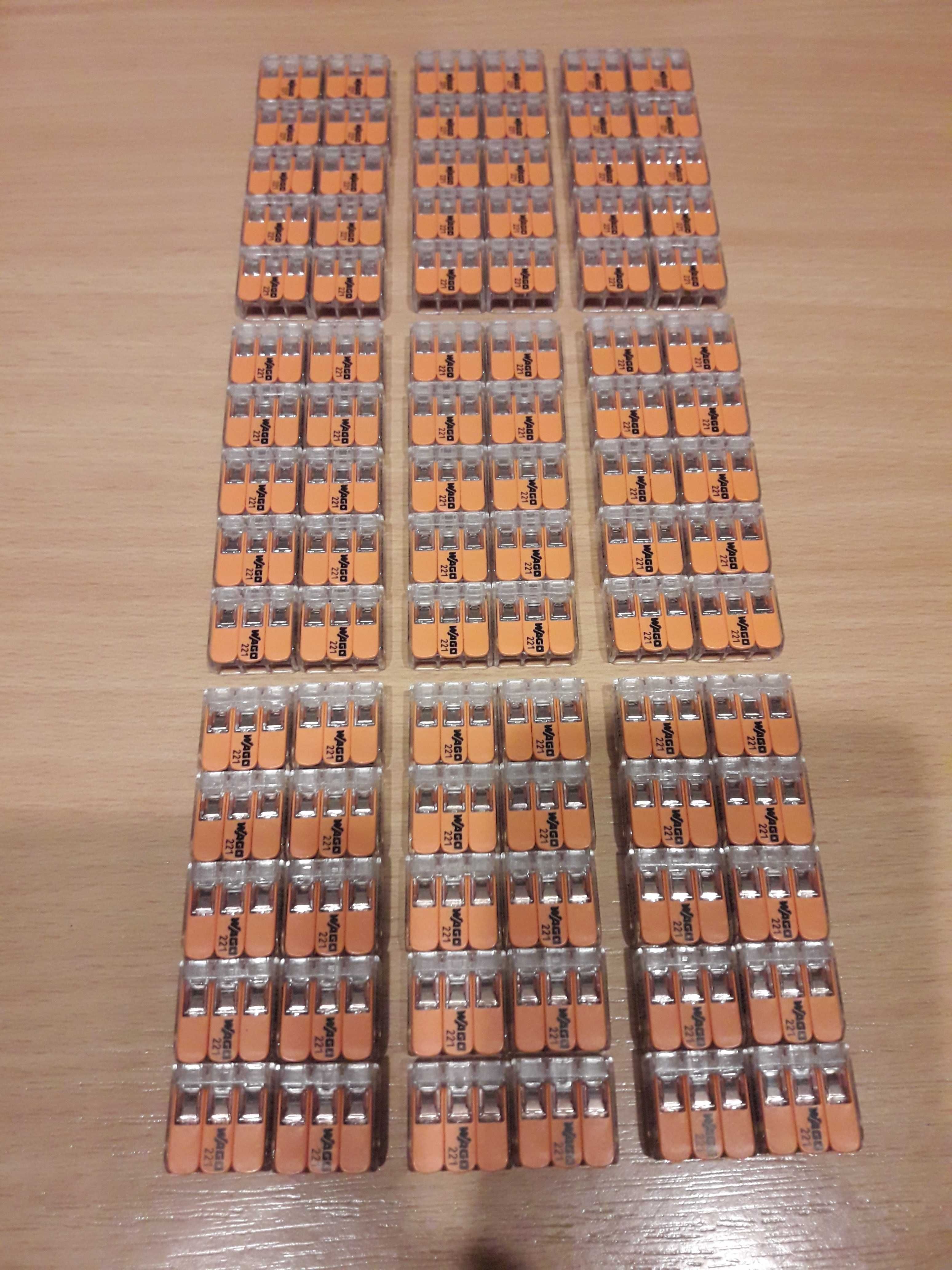 455 (buc.) cleme legatura, conector de imbinare Wago cu 2, 3, 5 poli
