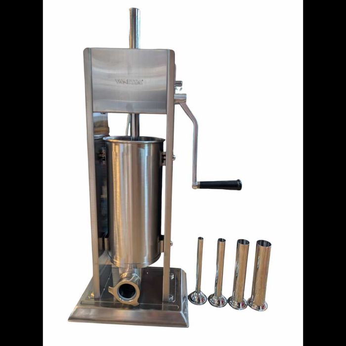 Masina De Umplut Carnati Manuala Cu Reductor – Verticala 5l