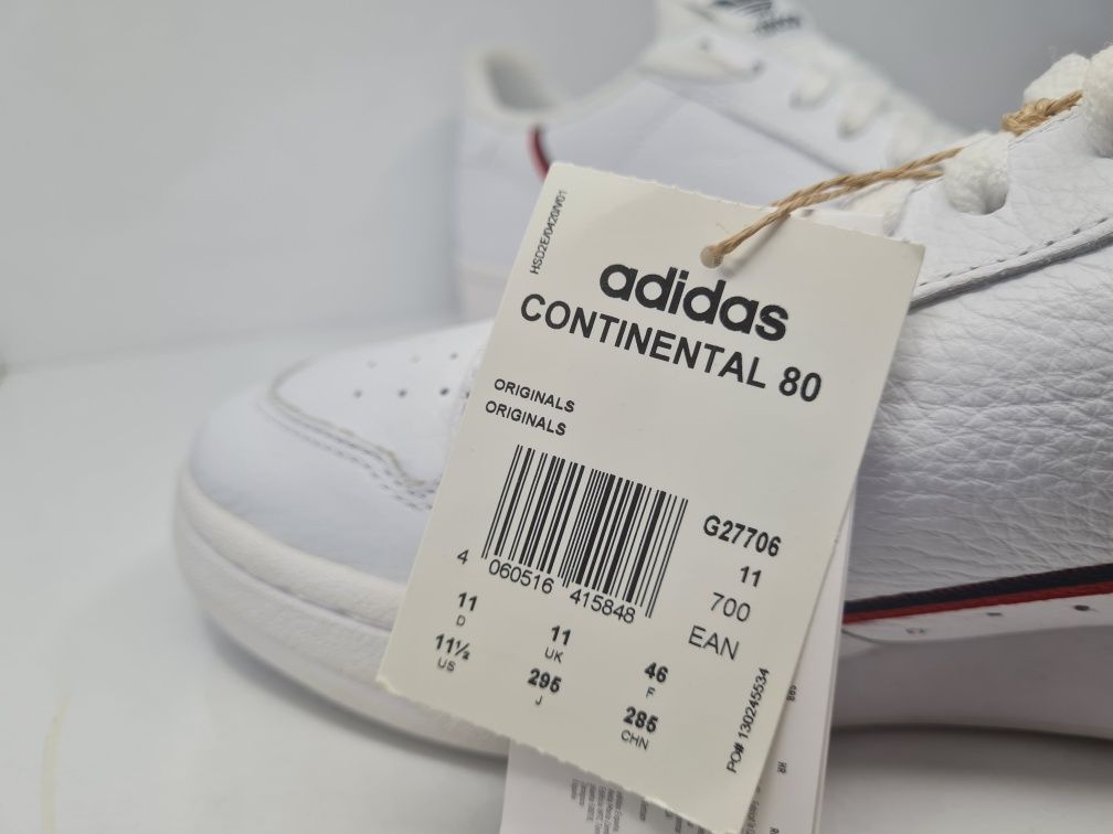 Кецове Adidas Continental 80

Чисто нови без кутия.

Размер 46 стелка