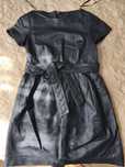 Rochie de piele Massimo dutti