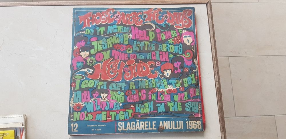Viniluri vintage romanesti diverse
