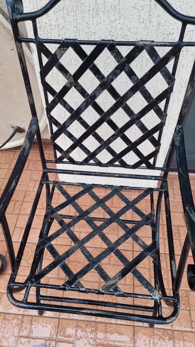 Стол ковано желязо