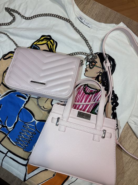 Чанти от Bershka (pink)