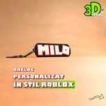 Breloc Roblox personalizat – fan gaming, cadou copii