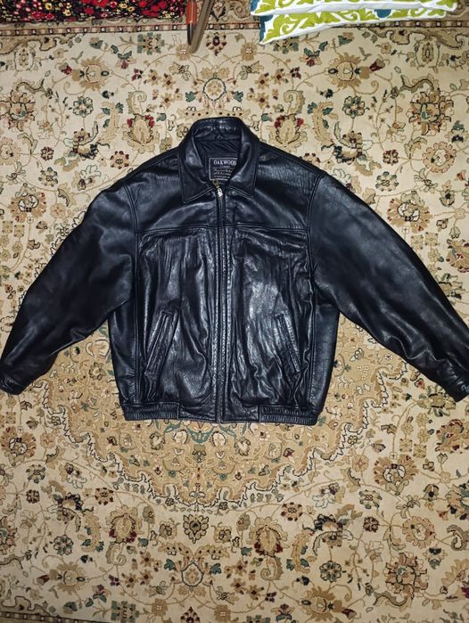 Куртка  кожанная  натуральная б/у-50-52-54.Б/У.