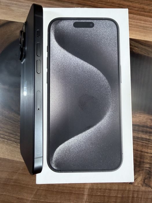 18м Гаранция Йетел! Iphone 15 pro 128gb Black Titanium