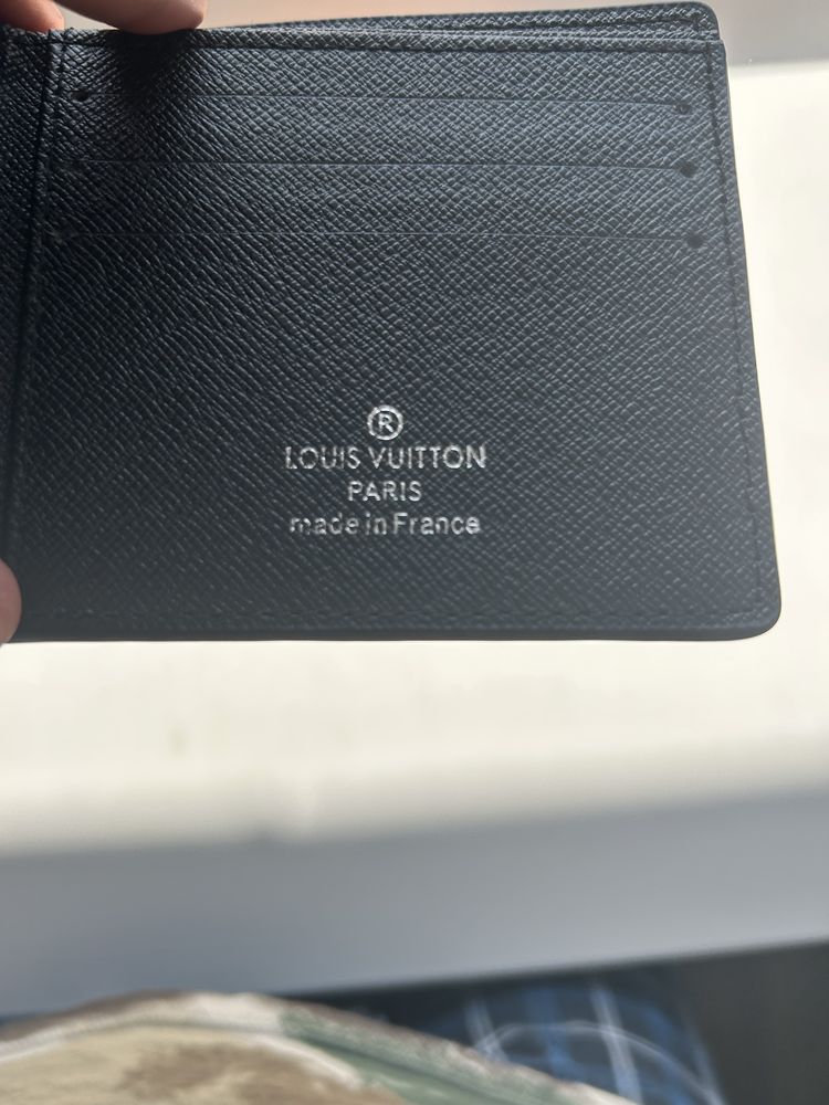 LV Louis Vuitton portofel wallet negru black