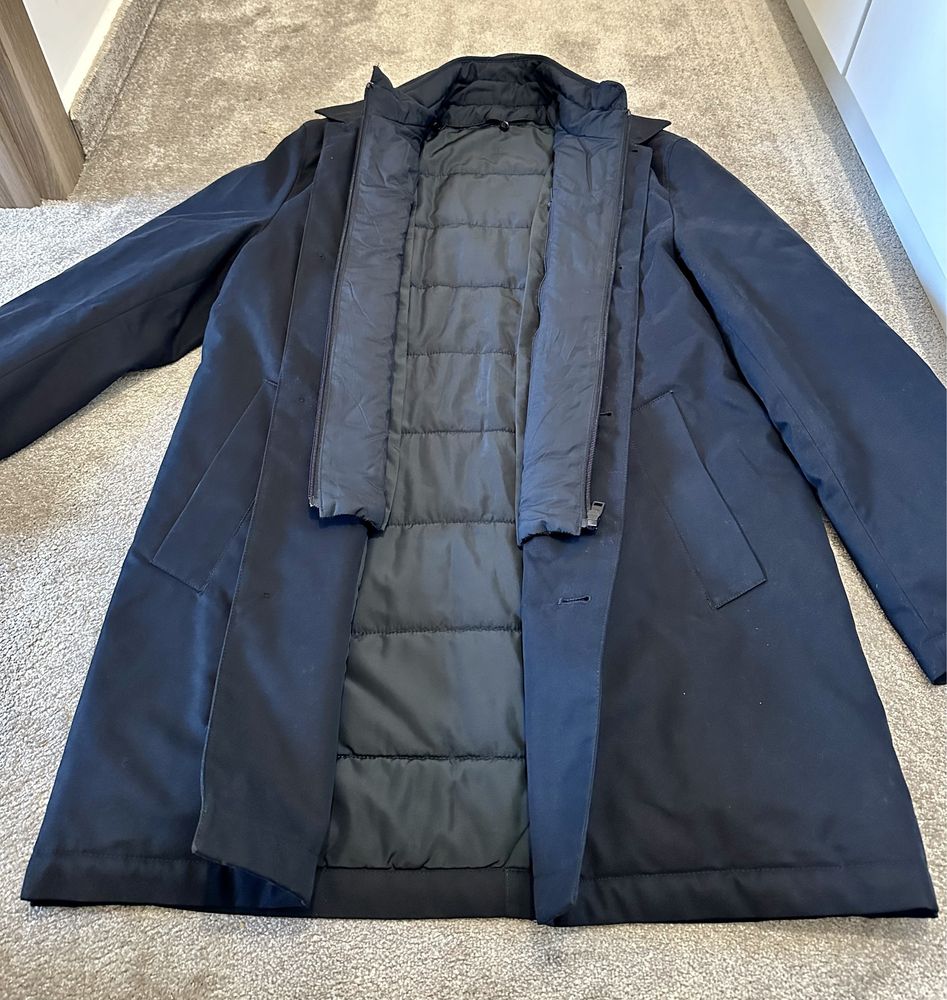 Geacă Parka lungă, hidrofobă, pt. bărbați, Mango MAN, mărimea M - Nouă