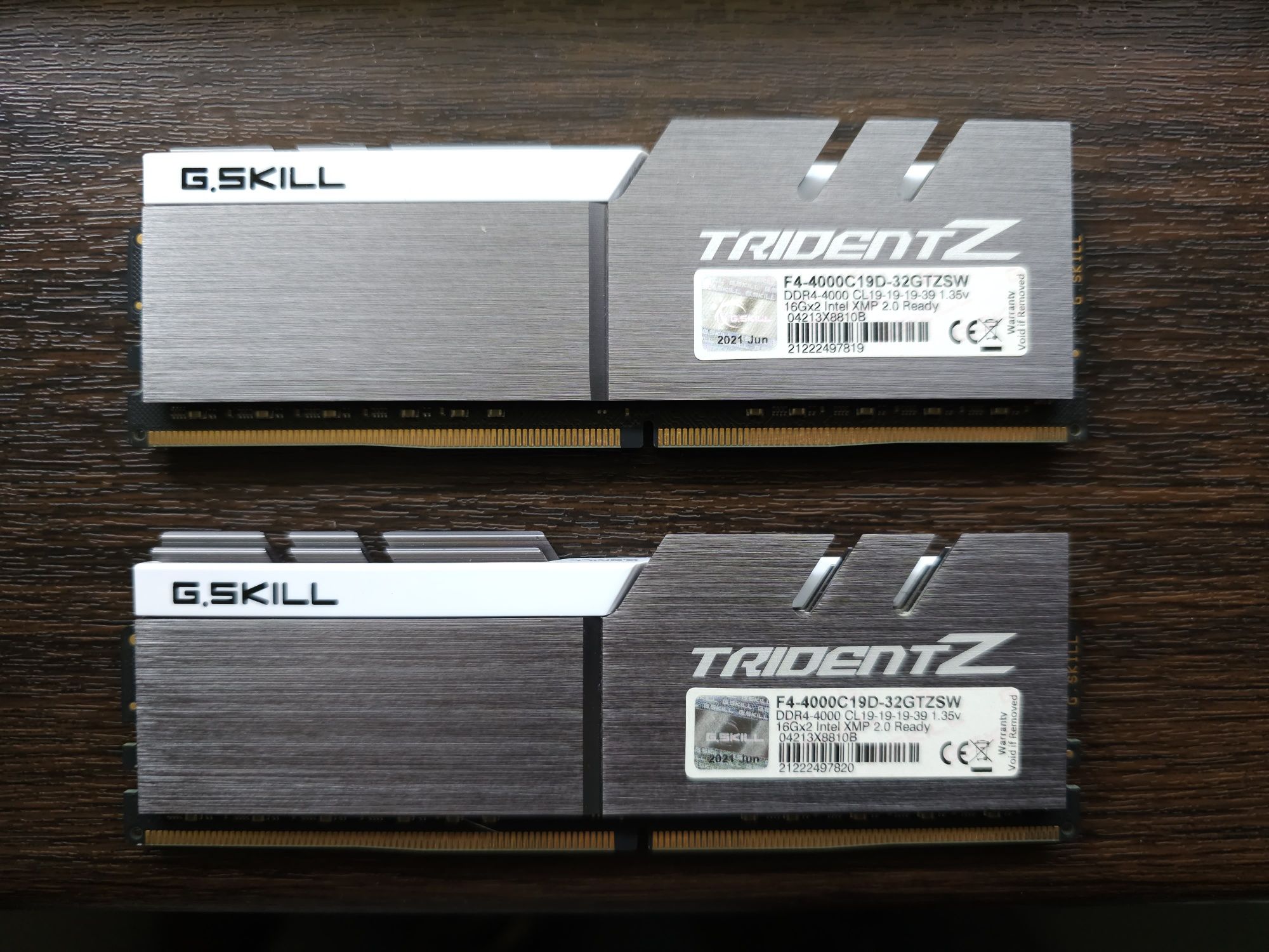 Memorie Ram G.Skill 32GB DDR4 4000MHz CL19 F4-4000C19D-32GTZSW