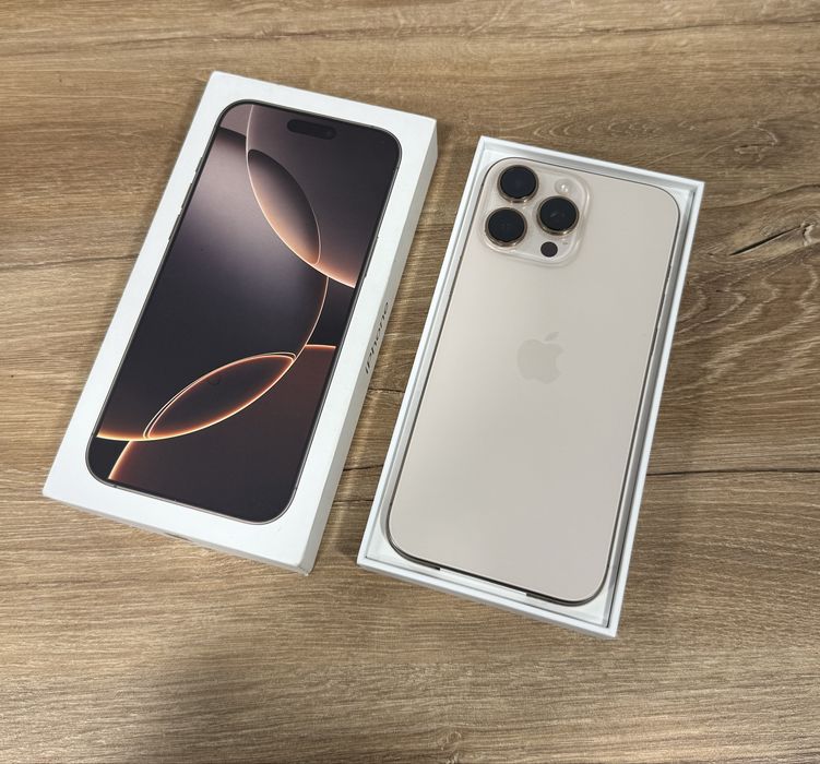 iPhone 16 Pro Max 256GB. ca NOU / 97% Bateria