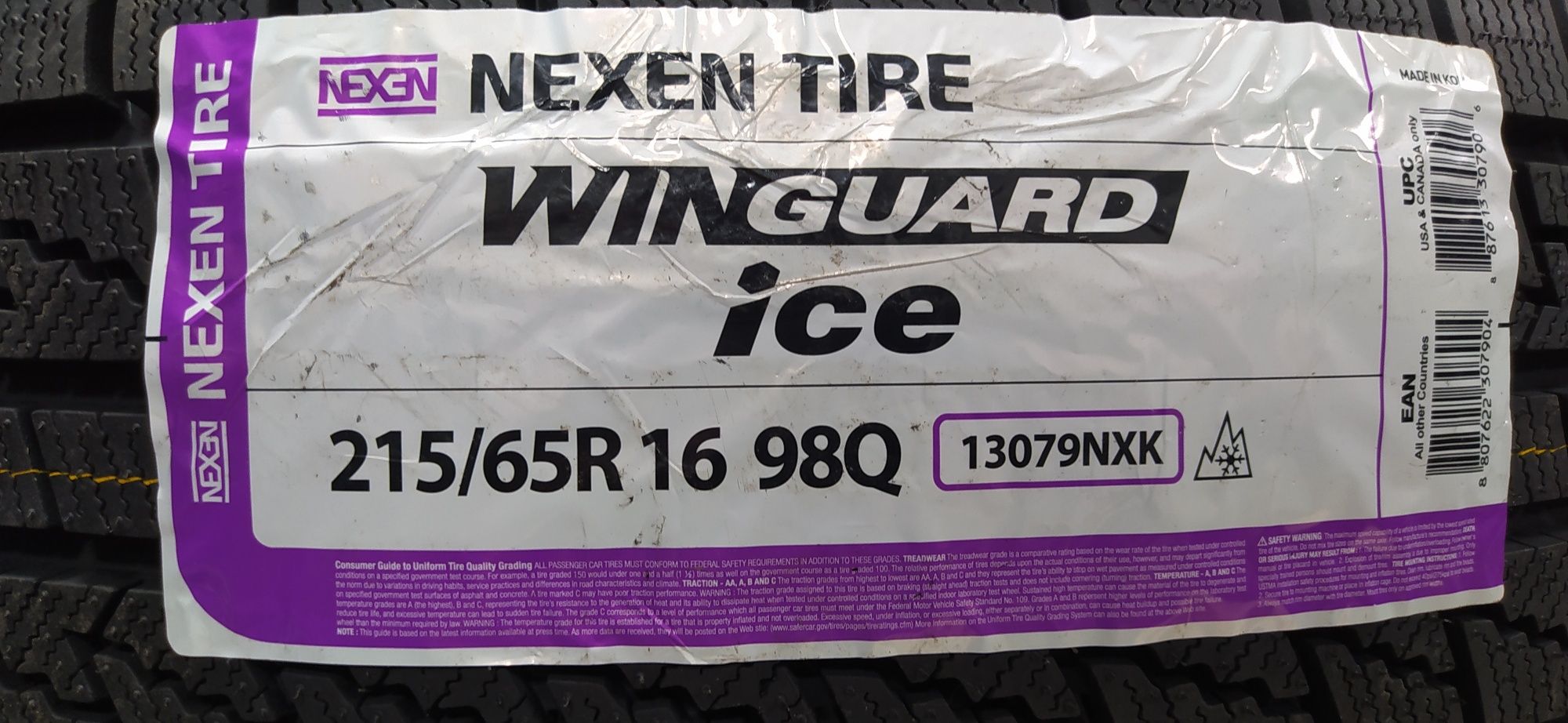 215/65R16 Nexe WG ice