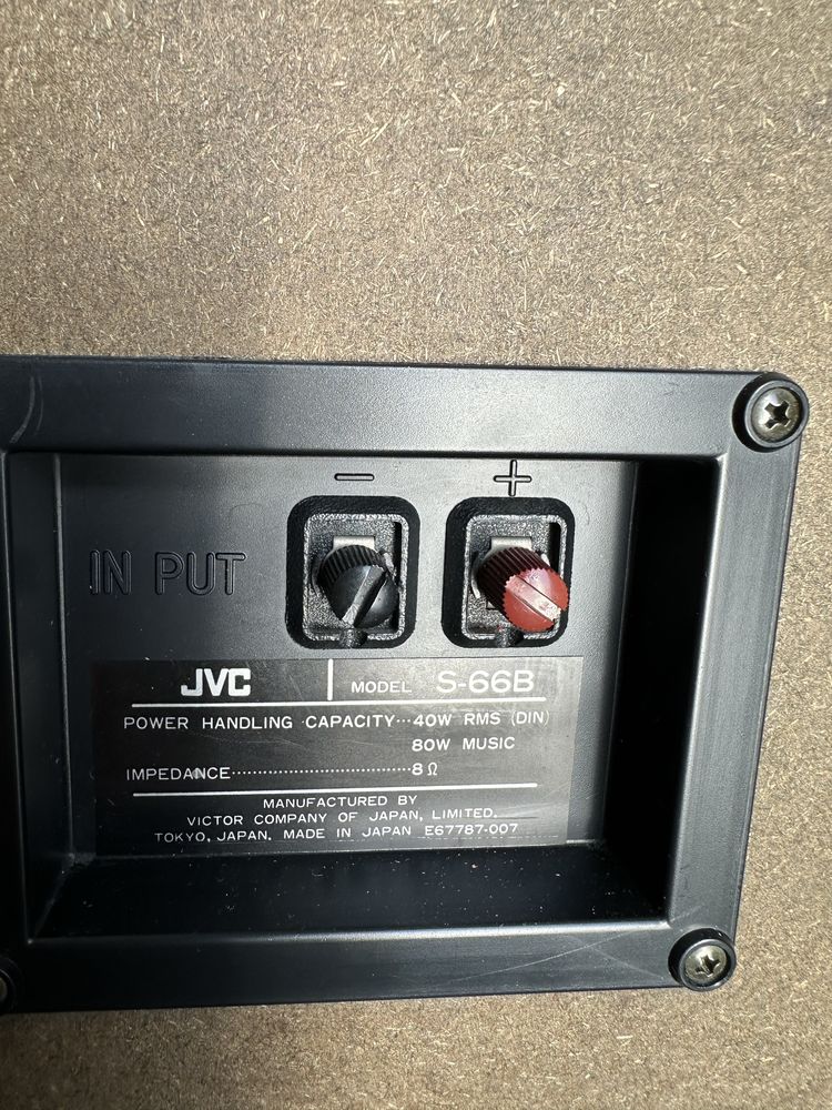 JVC S-66 3 way speaker system