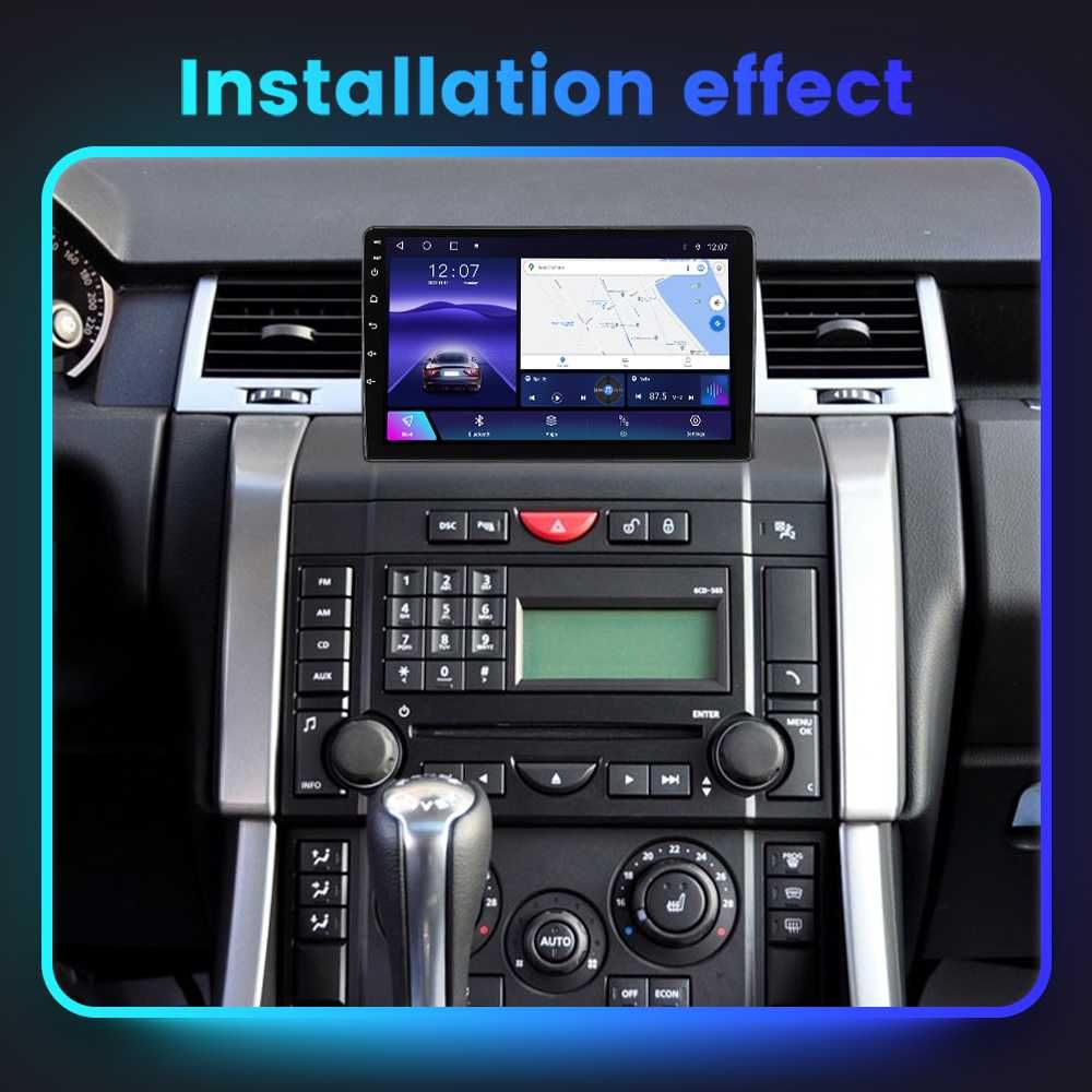 Navigatie Android 14 Land Range Rover Sport 1 Waze CarPlay + CAMERA