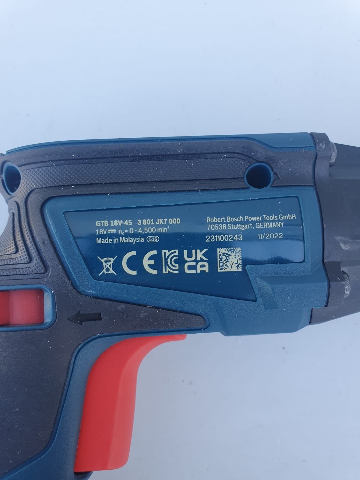 Bosch Profesional GTB 18 V-45