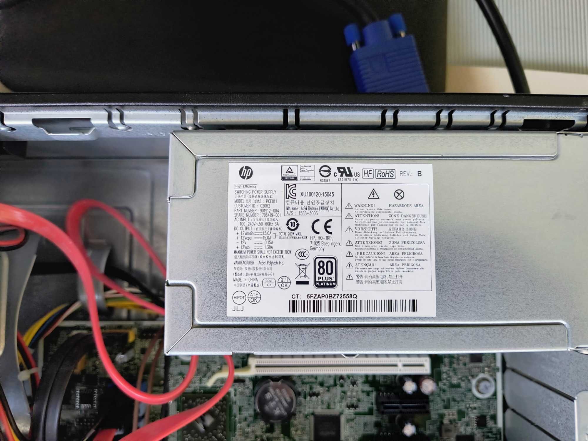 HP EliteDesk 705 G2 SFF,16GB-DDR3