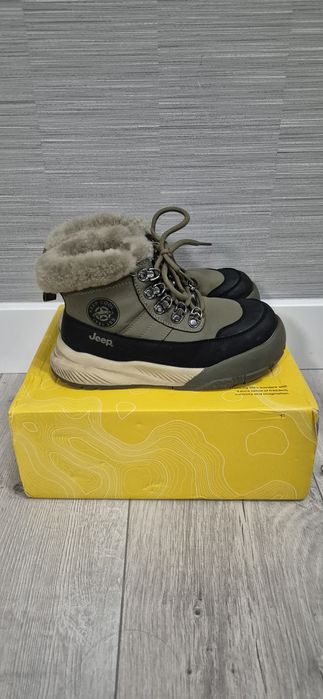 Зимние ботинки сапоги Jeep размер 33 на стопу 21см