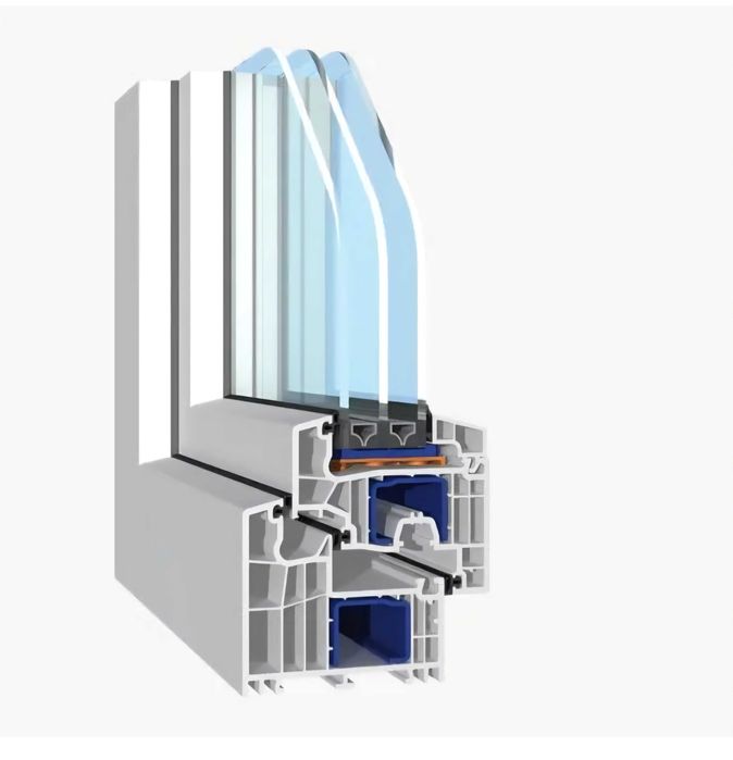 Tamplarie PVC cu geam termopan